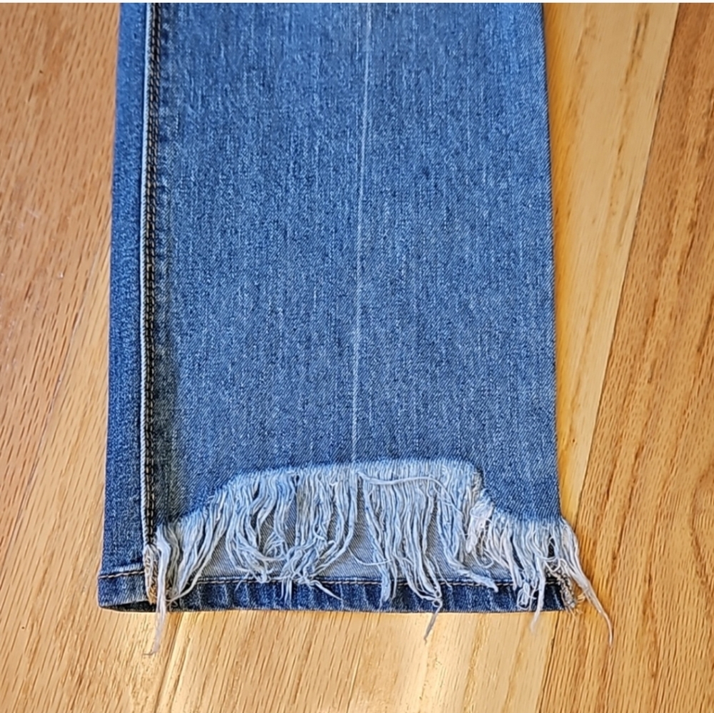 1822 - Denim Sherri High Rise Ankle Straight jeans, - Picture 8 of 13